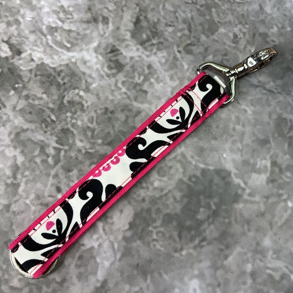 hirty One Keychain Keyring Purple & White Tribal Pattern Charmed Collection